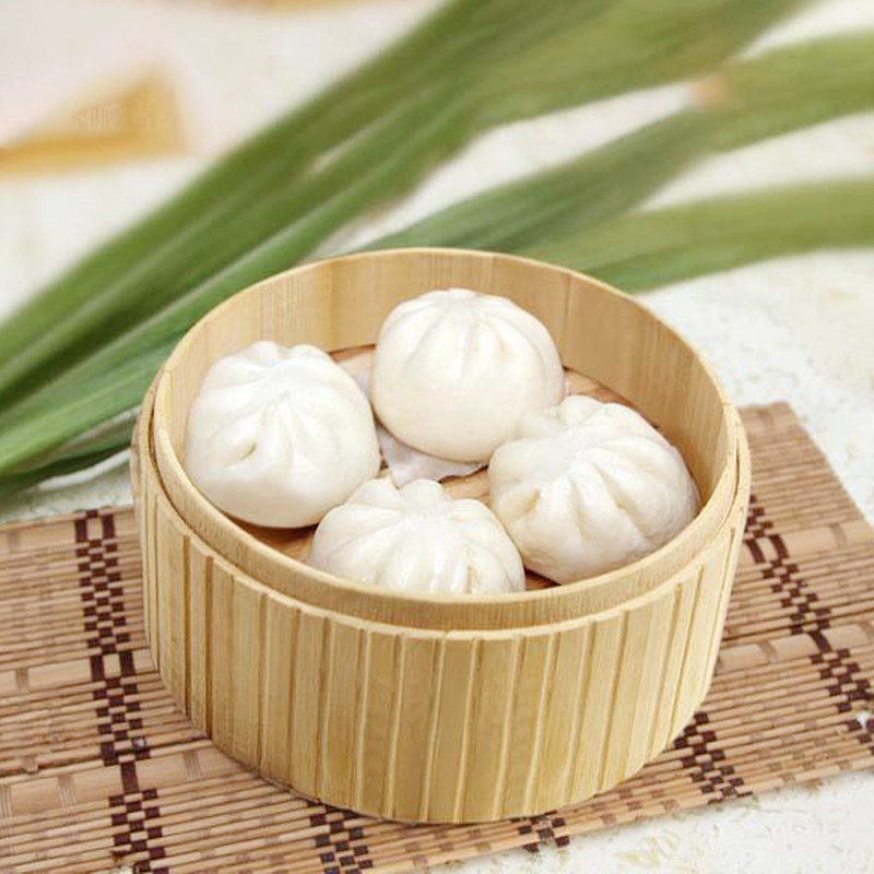广州酒家利口福鲜虾生肉包广东早餐包子速食蒸包点包点