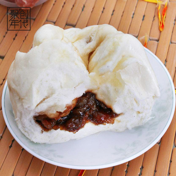 广州酒家利口福蜜汁叉烧包大个广东点心早餐速冻港式包子冷冻早点