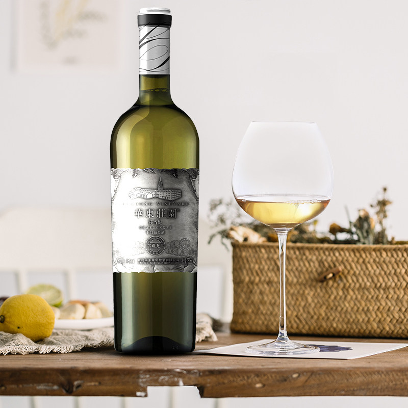 华东庄园窖藏九年莎当妮干白葡萄酒国产正品整箱干白静态葡萄酒