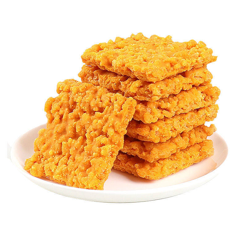 蟹黄锅巴同款零食小包装袋吃货网红爆款杂米粗粮脆香麻辣藤椒味