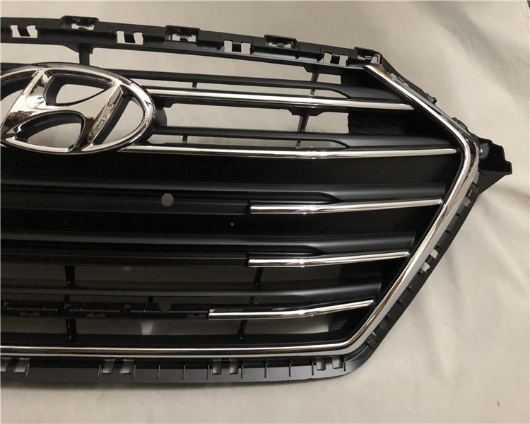 领动中网适用现代20款前脸进气格栅通风风网中网