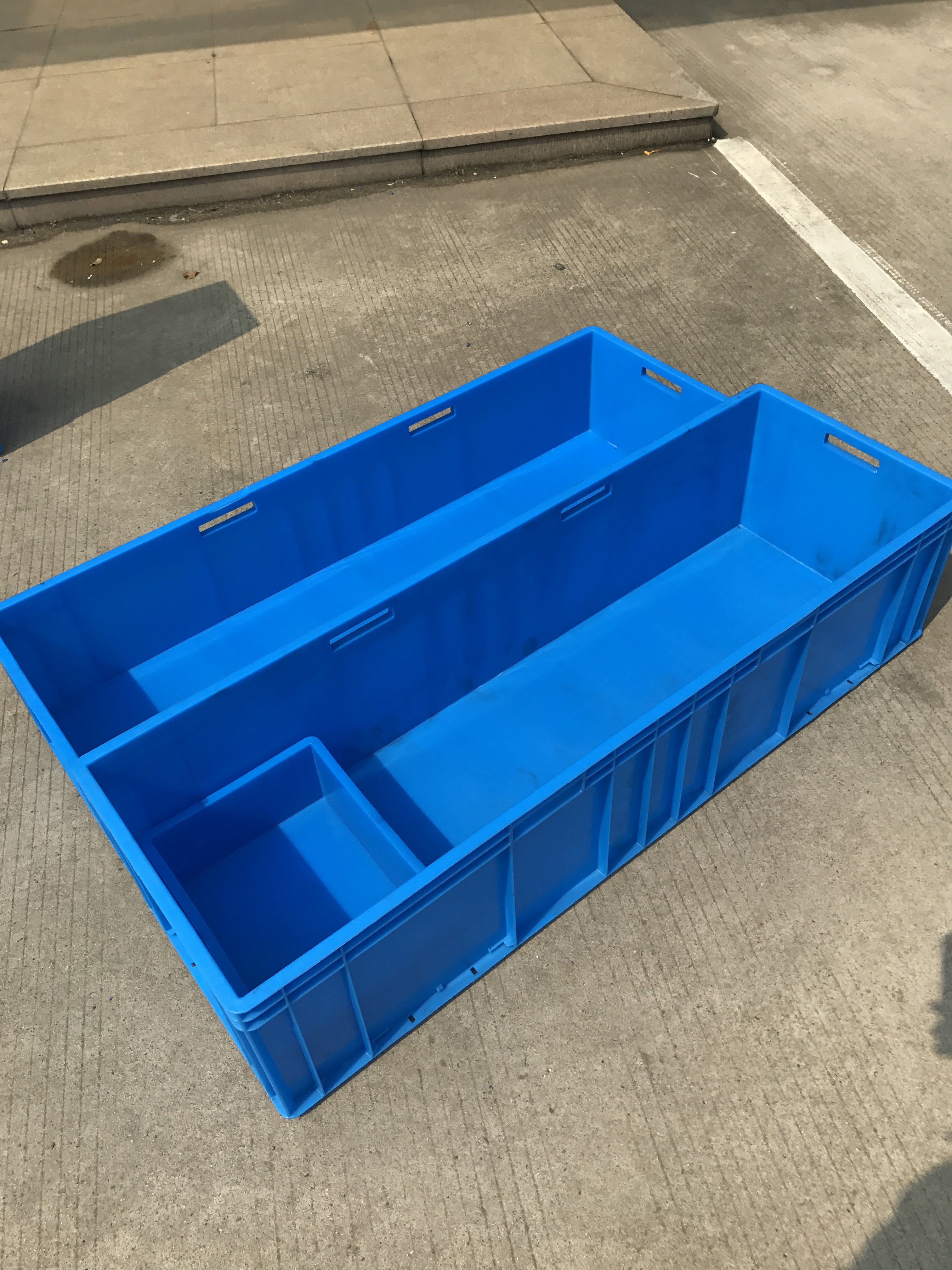 加厚塑料周转长方形胶框特大号超长养殖盒子养鱼收纳箱