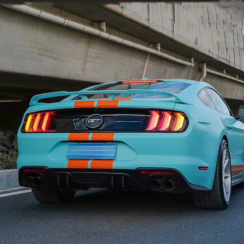 尾翼福特野马改装gtmustang专用gt碳纤维立体尾翼