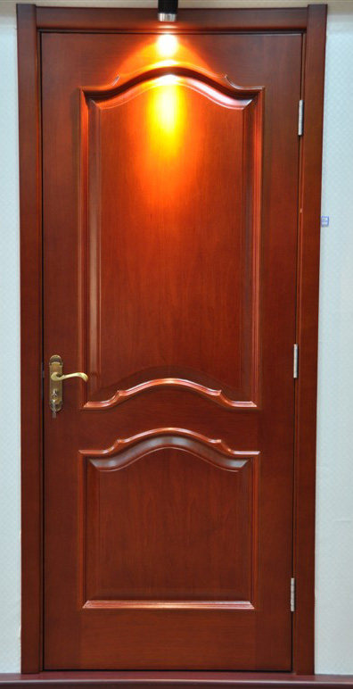 定制木门百叶门地中海拱形门圆弧门卧室门门口室内门烤漆门套装门