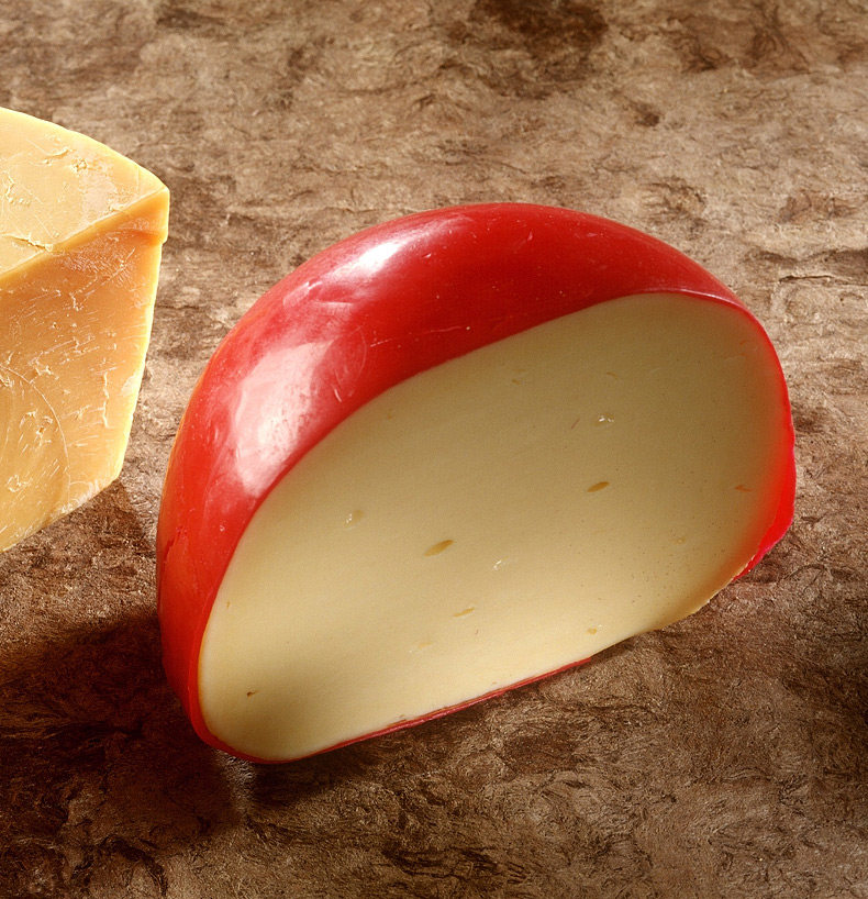 奶酪皇冠高达淡味伊顿荷兰进口口红波芝士红再制奶酪