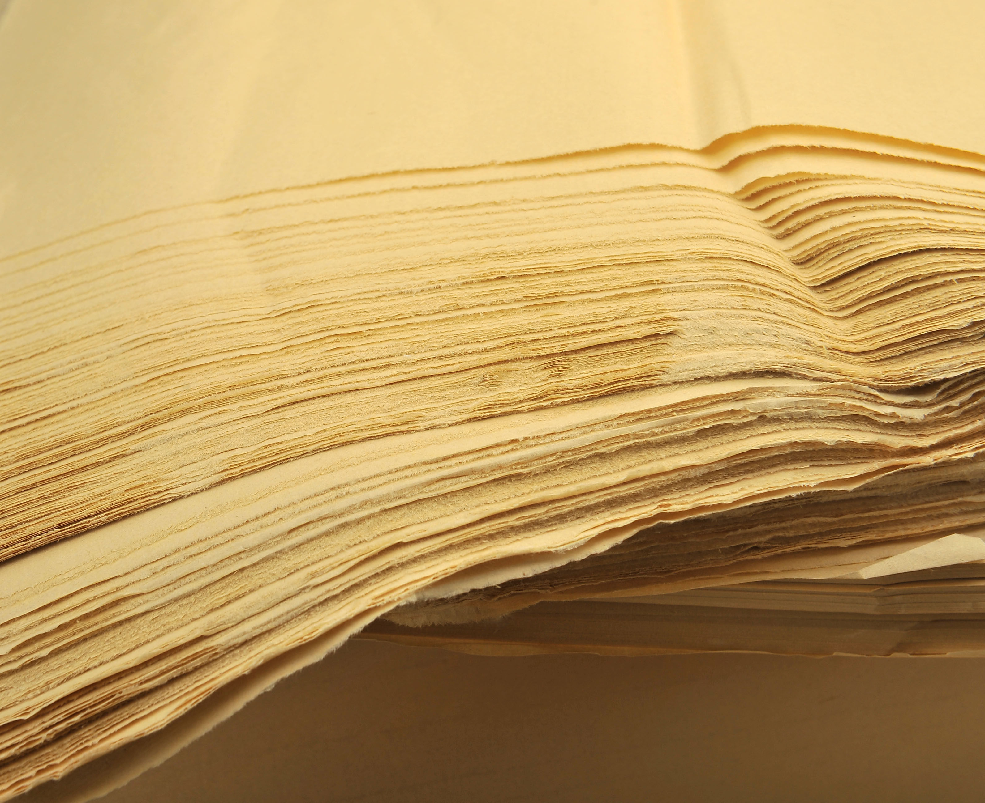 包邮热销纯竹手工毛边半生书法练习元书部分地区毛边纸