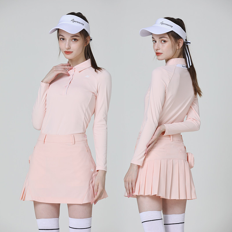 2022高尔夫球服装套装上衣长袖夏季网红高端衣服高尔夫服装