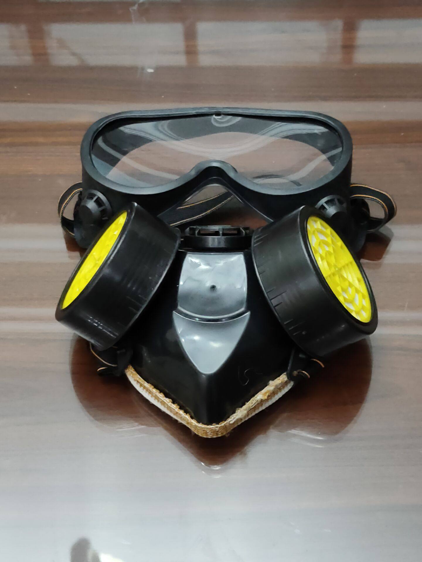 面具防火消防火灾逃生防护面罩防烟防毒家用呼吸器