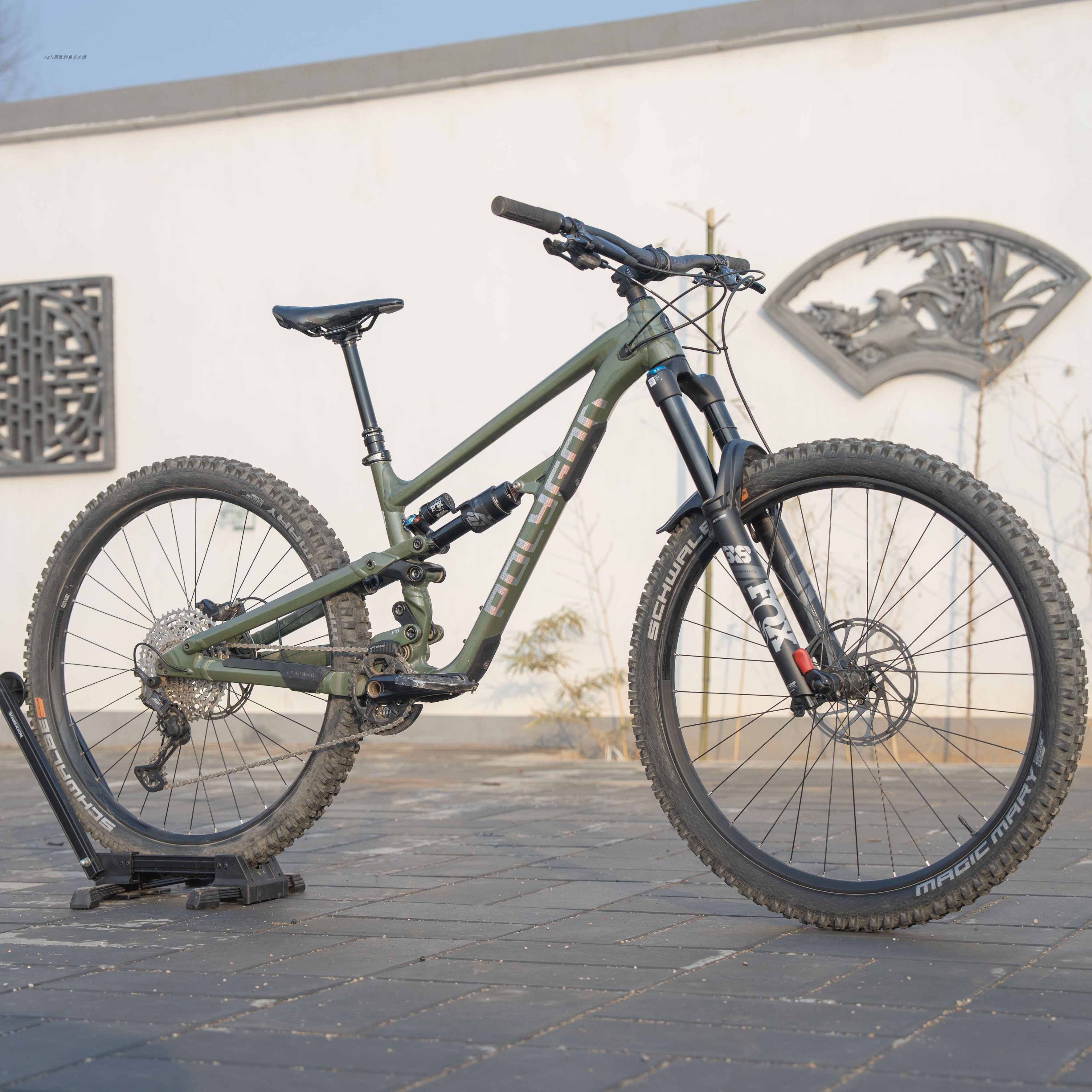 polygonn9进口整车软尾山地山地自行车