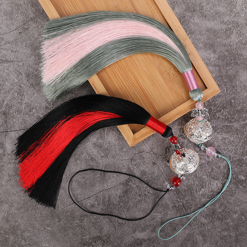 魔道清心铃流苏银铃铛魏无羡蓝忘机手机挂件祖师挂饰挂绳吊坠腰佩