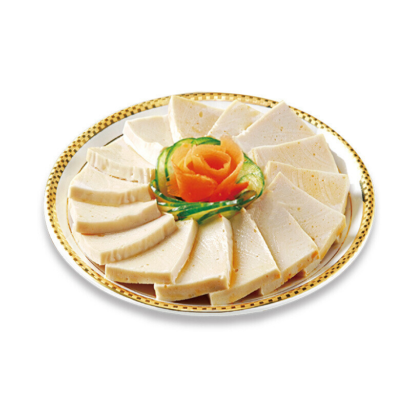 小马鲜生千页豆腐速冻千叶豆腐素食煎煮炒炸火锅麻辣烫用400g*5包
