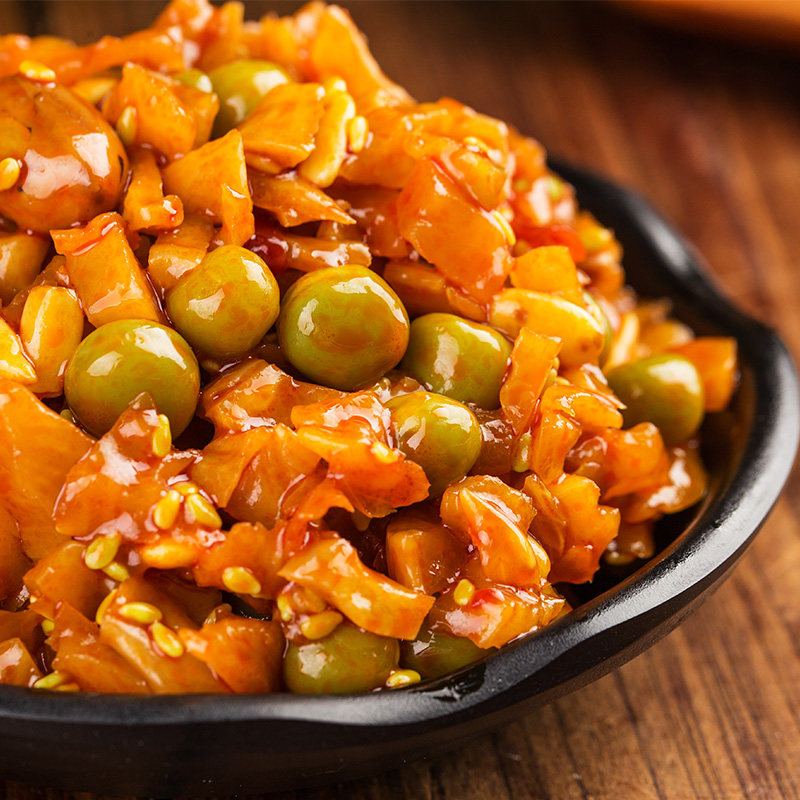 三念酱菜五仁酱丁早餐配粥下饭菜小包装香辣咸菜即食腌制泡菜小菜