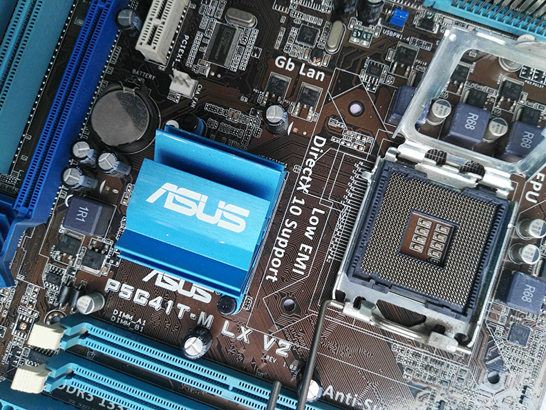 asus/华硕 p5g41t-m lx v2/mlx3/mlx/plus主板 集成显卡 g41 ddr3