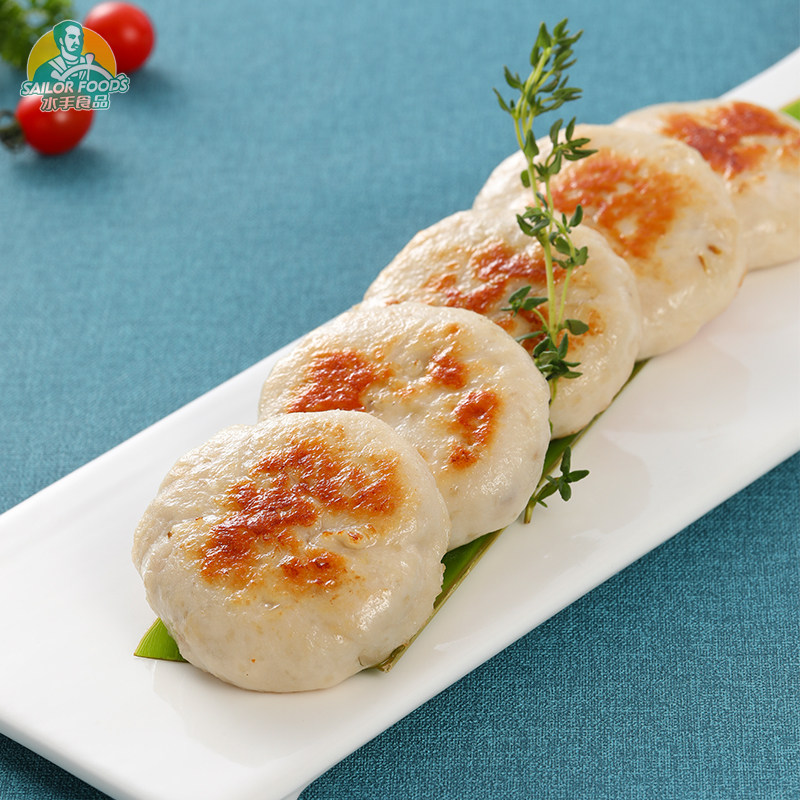 水手食品鱼饼鱼糕180g麻辣烫温州特产鱼糕