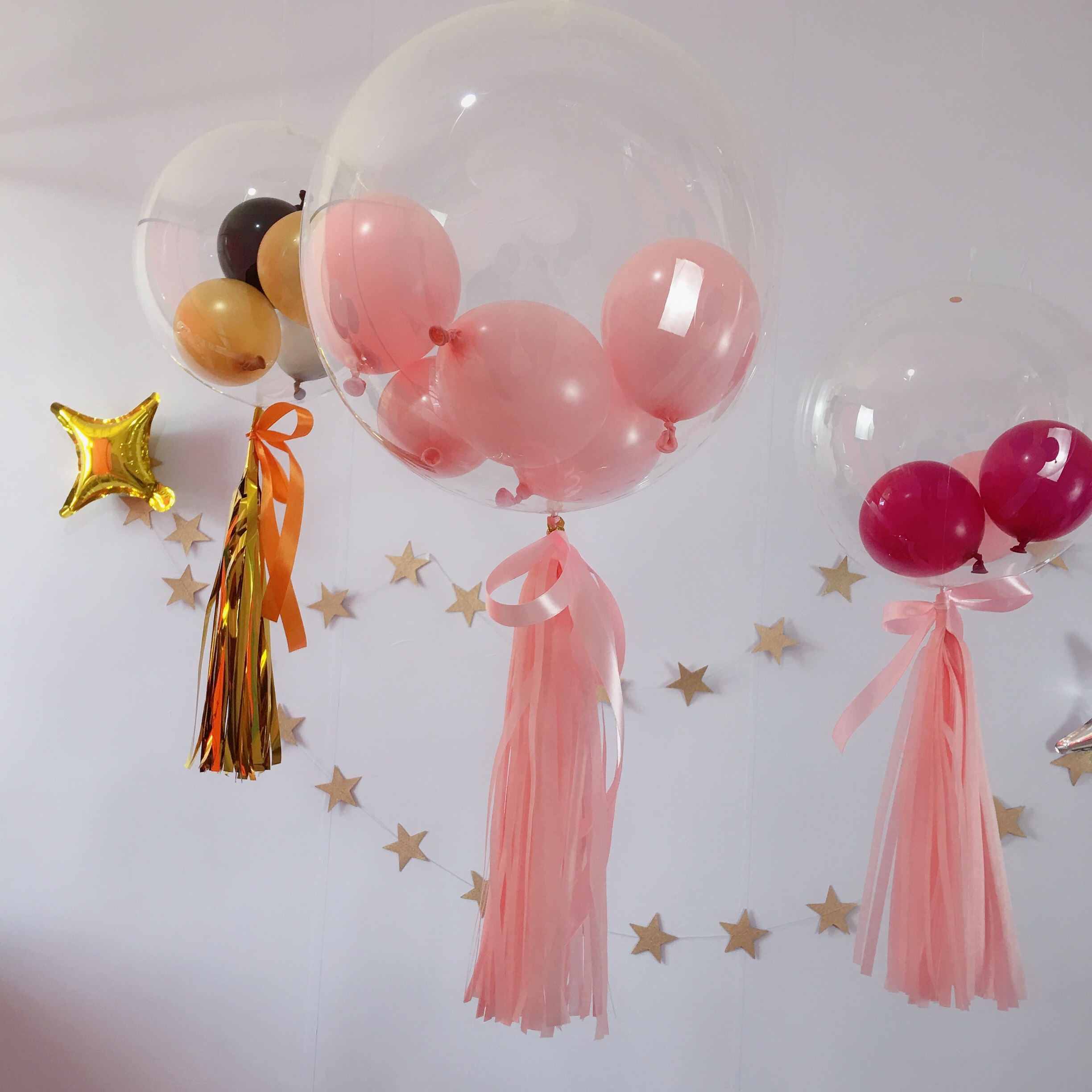 新款网红发光波波球气球装饰创意结婚房生日派对场景布置求婚告白