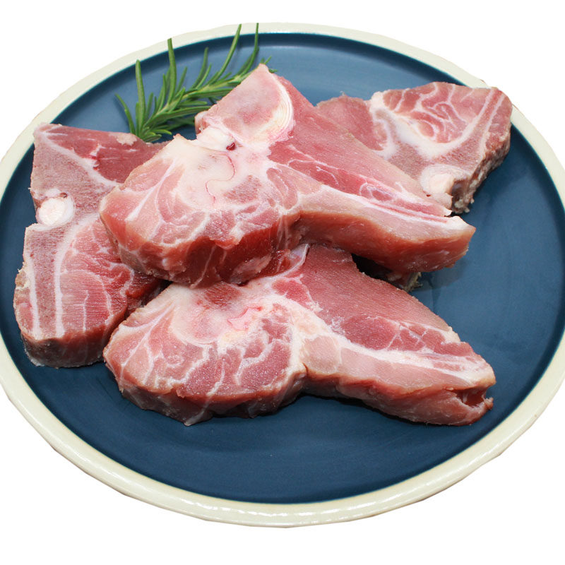 排骨猪排新鲜脊背背骨500g农家散养现杀生鲜猪排