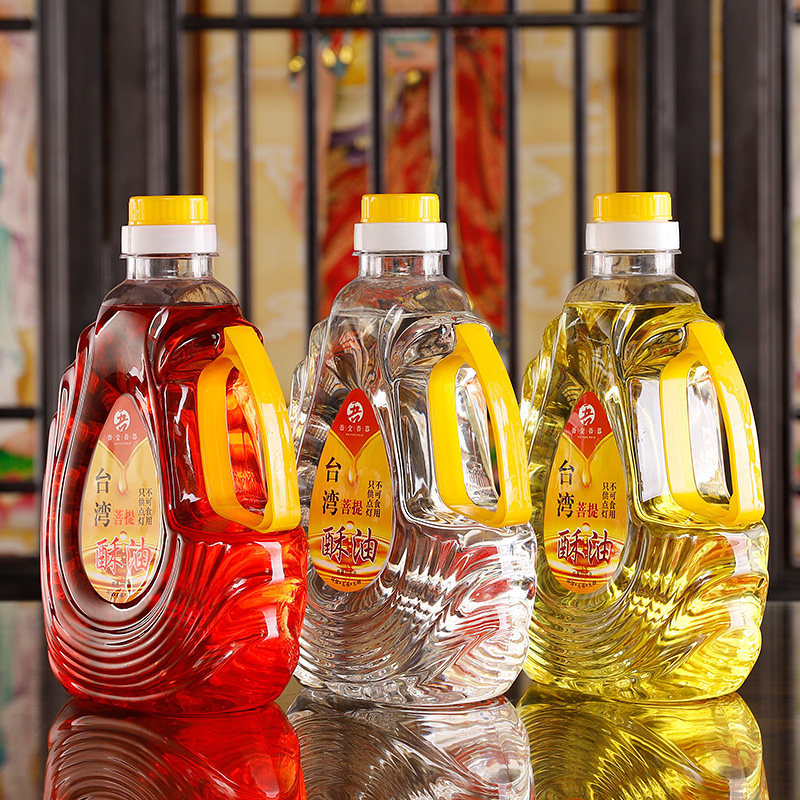 纯植物台湾2l液体酥油 环保无烟无味 佛前用油家用长明灯液体灯油