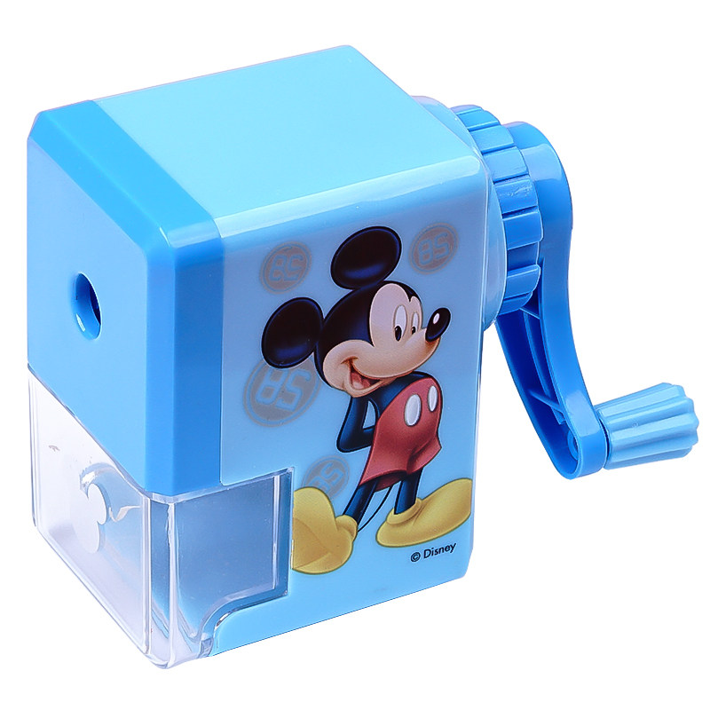 迪士尼小型用销笔小学生剥钻笔绞修旋车式刨卷笔刀