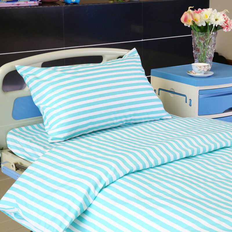 枕套单人医院诊所病房床上用品枕皮病床宿舍一对枕套