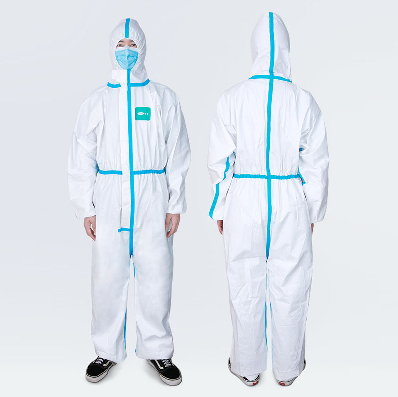 可孚医用连体防护服医疗防疫隔离衣大白全身医疗级别一次性防疫服