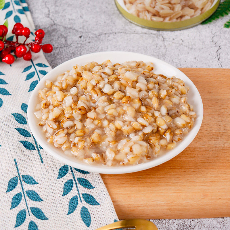 青稞罐头900g开罐即食燕麦coco奶茶原料红豆其它粮食