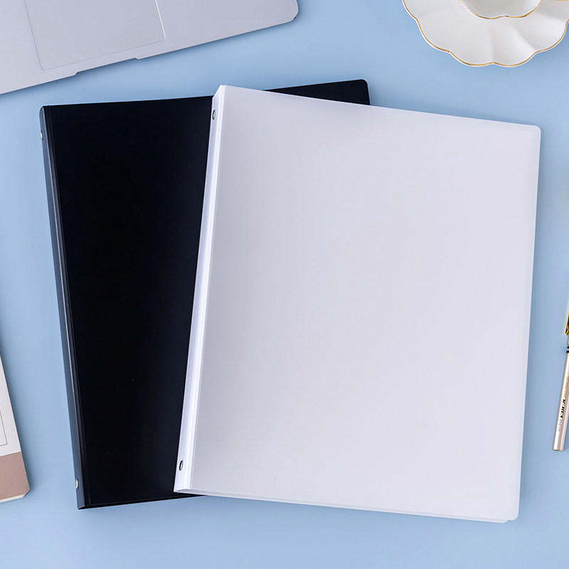 活页资料a4翻页文件夹多层插页学生收纳试卷资料册