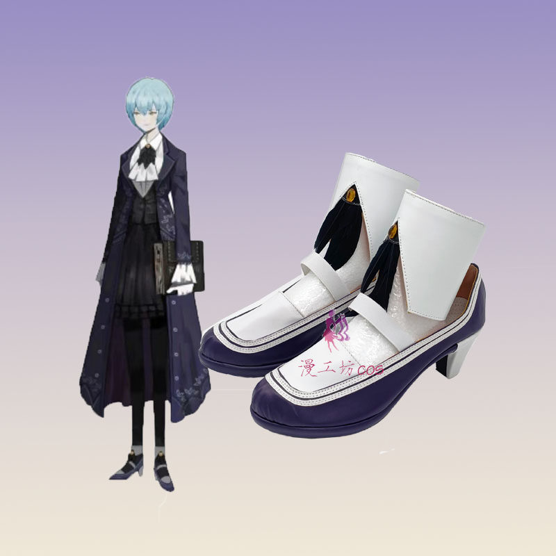 废墟图书馆安吉拉cos鞋子定制动漫游戏人物cosplay靴子cosplay配件