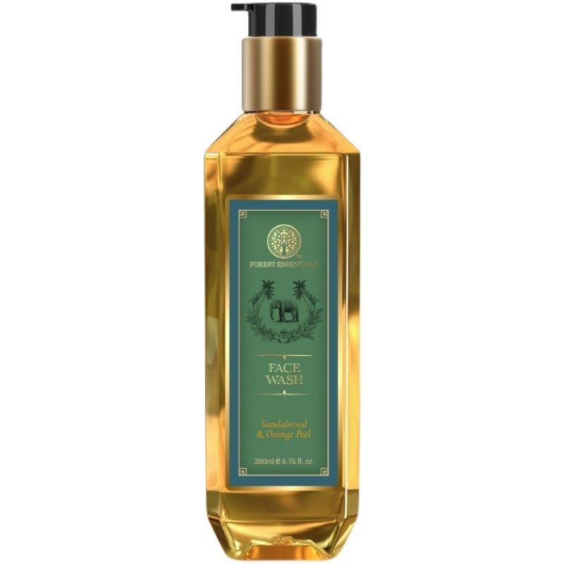 印度forest阿育吠陀檀香橙皮洁面乳200ml洗面奶控油旅行洗面奶