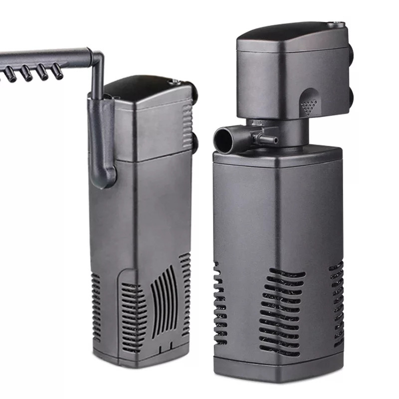 鱼缸三合一过滤泵水水族箱增氧潜水泵造浪泵超静音过滤设备