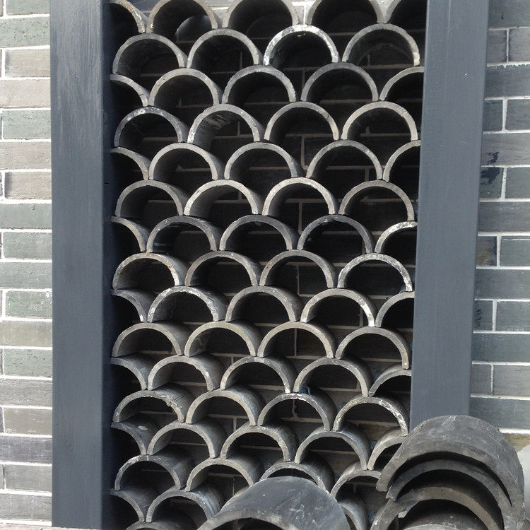 通体复古装饰建材砖小青瓦仿古梅花拼花青灰百花基础材料