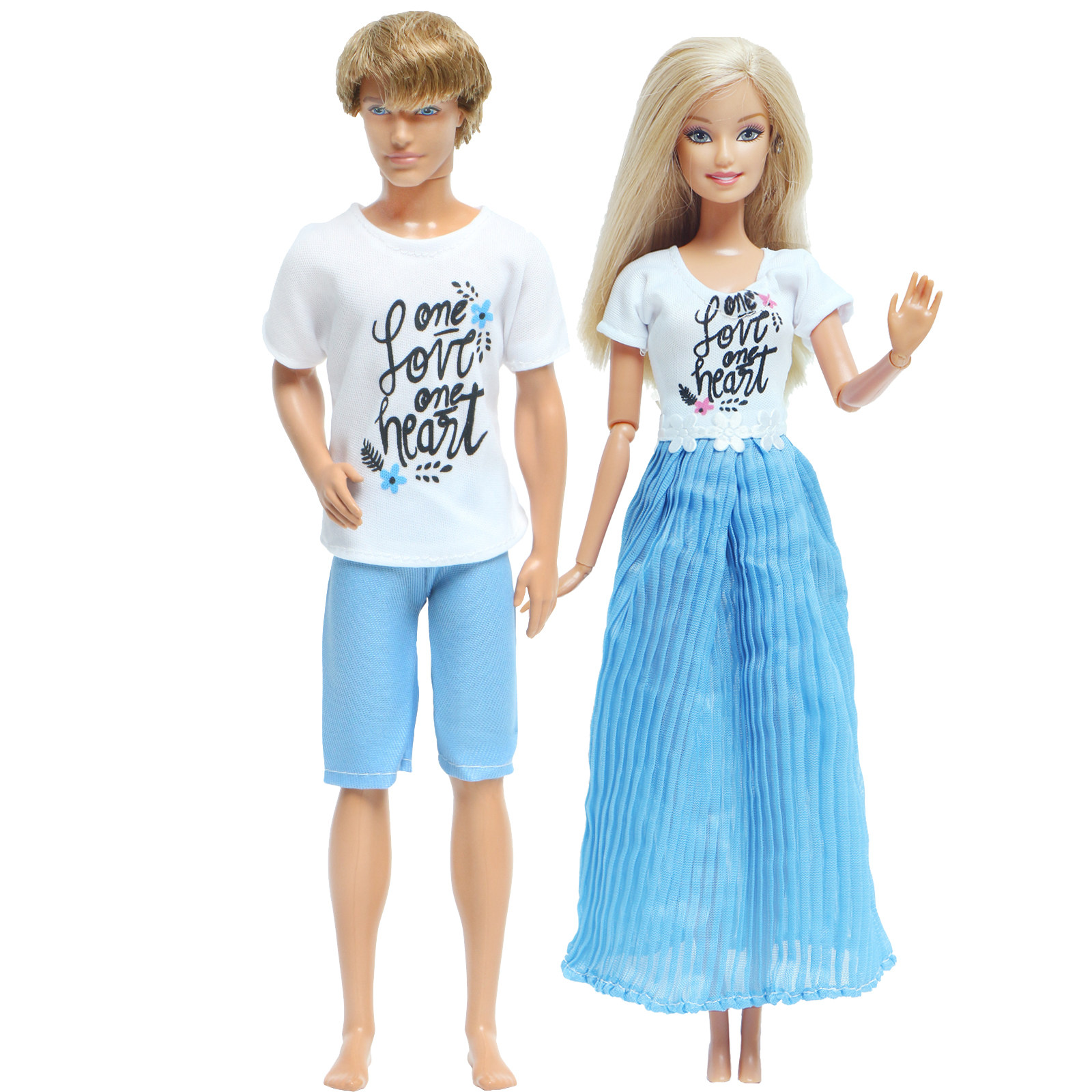 娃娃衣服男娃女娃男生情侣装新婚芭比男朋友帅气娃娃