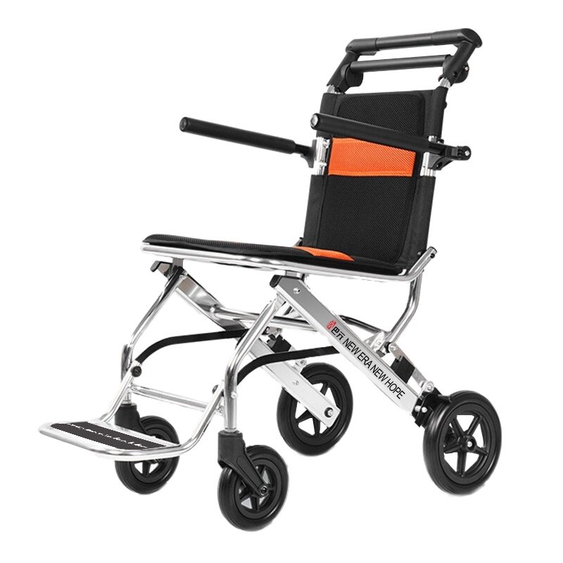 巴元轮椅折叠轻便简易老人便携小型超轻轻旅行手动轮椅