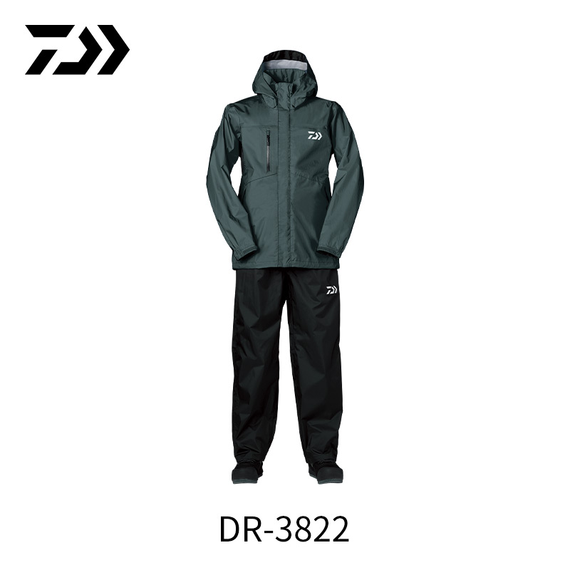 DAIWA达亿瓦 22新款春夏 DR-3822 防水套装长袖钓鱼服速干运动服
