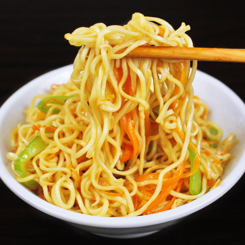 广东专用面非早餐脆面好吃炒面东大蒸面9斤面条