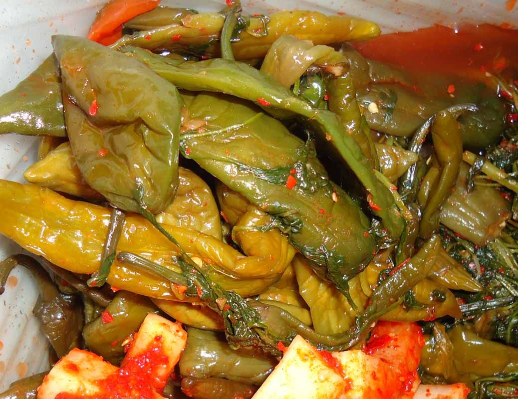 鸡西吉峰腌绿辣椒一斤500克买5袋包邮真空包装东北小辣椒咸菜