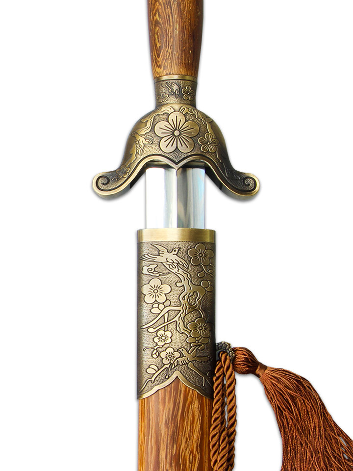 太极剑正品龙泉锋远宝剑男女士不锈钢半软武术剑晨练表演剑未开刃