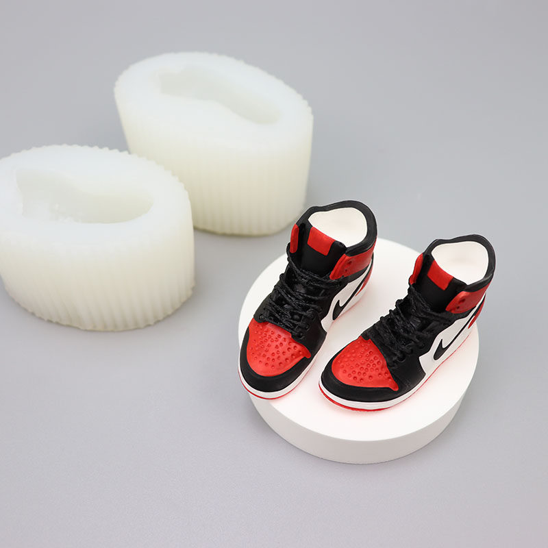 仿真鞋子香薰石膏硅胶模具aj车载扩香石创意烘焙模具