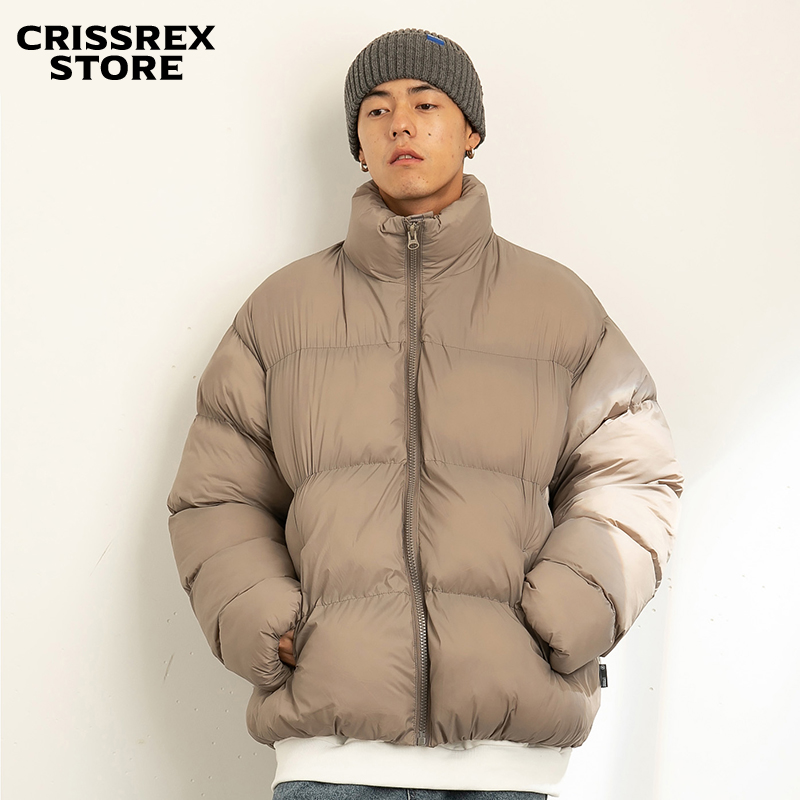 Crissrex Store VAVUES 立领加厚新雪丽3M面包服休闲羽绒棉衣外套