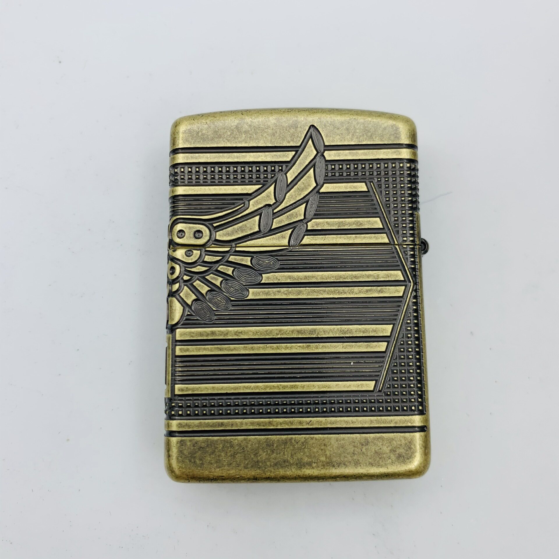 zippo芝宝打火机原装正品盔甲机收藏哈雷骑士羽翼鹰盾zippo
