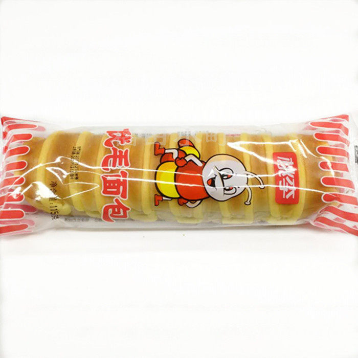 面包桃李优毛毛毛虫115克巧克力夹心多省包邮传统西式糕点