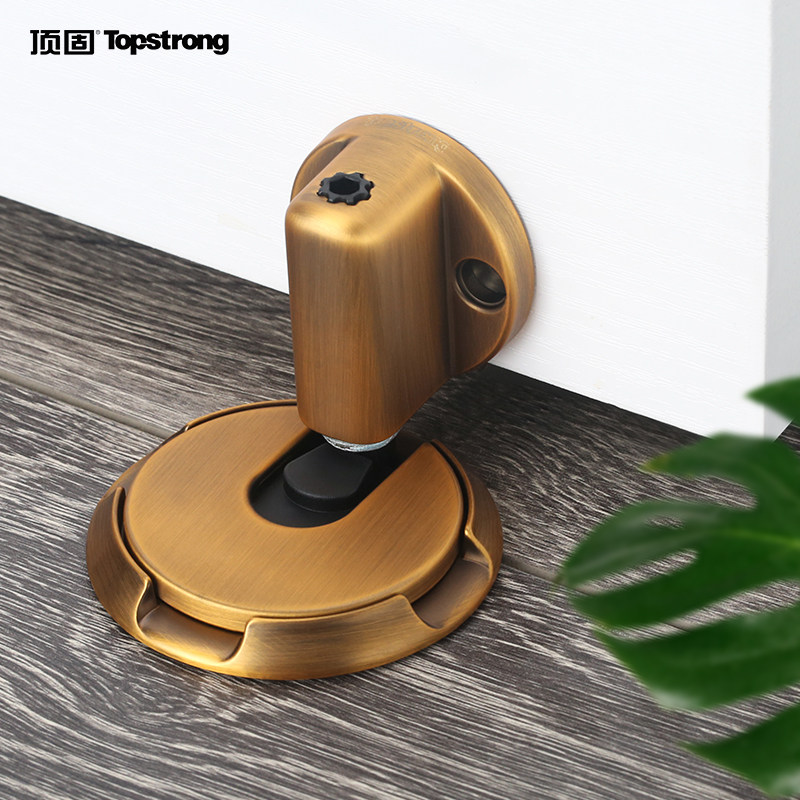 顶固门挡防撞地吸卧室卫生间门碰机械无磁免打门吸