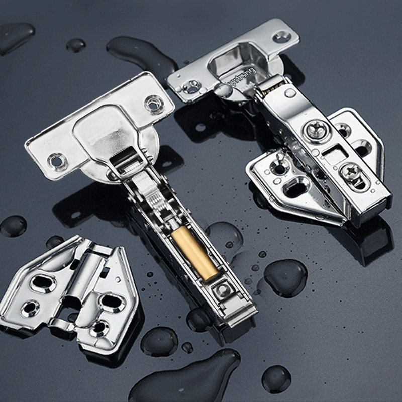 铰链顶固不锈钢液压缓冲自卸柜门合页柜子阻尼铰链