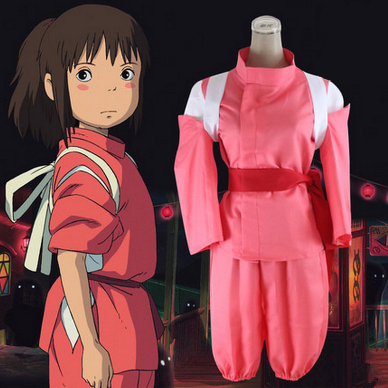 cos千与千寻荻野千寻小千服装套装宫崎骏动漫cosplay女装