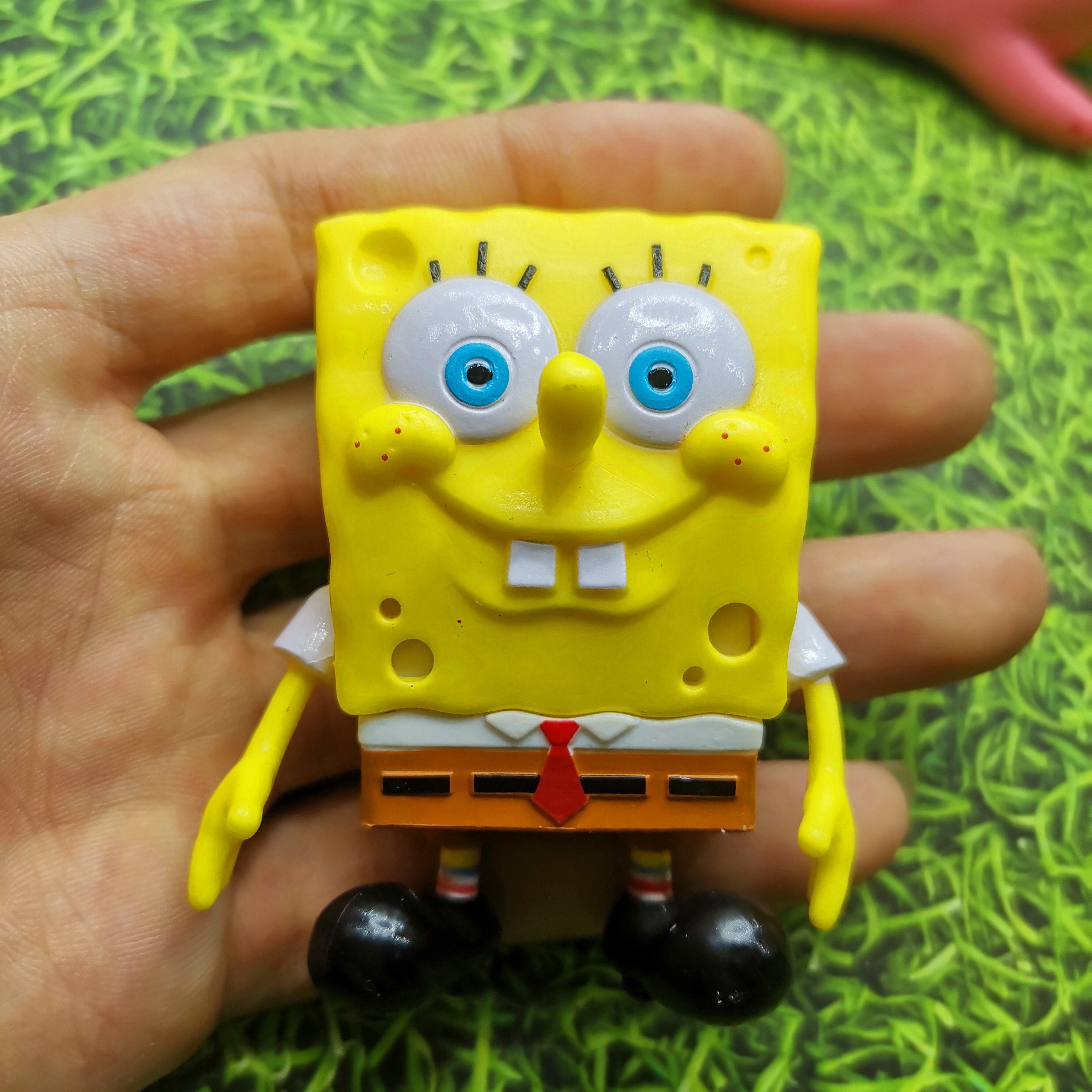 正版散货外贸海绵宝宝手办派大星玩偶公仔模型桌面潮玩盲盒