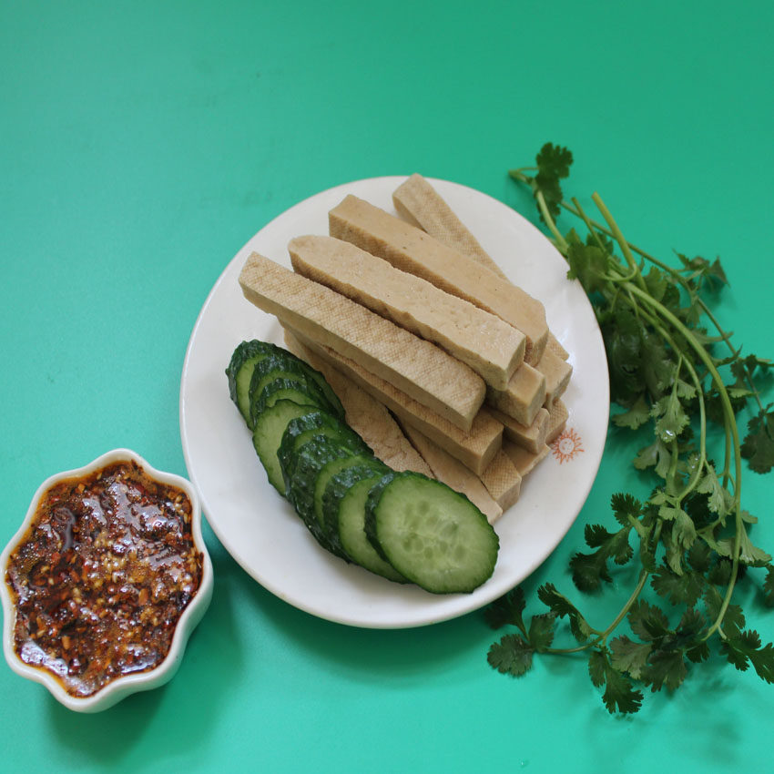 豆腐干山西灵丘条形地方小吃零食广灵五香手工其他食品