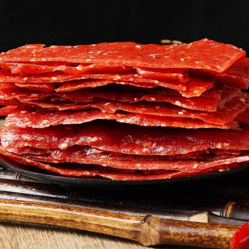 靖江特产手撕肉脯500g散装正片副片碎片肉干猪肉类