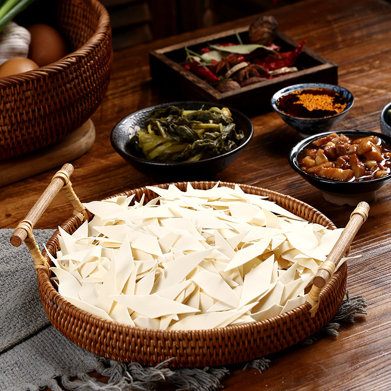 原味干面片易消化挂面手工面条刀削方便速食早餐面条