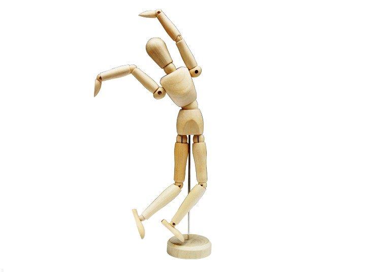 16英寸木人40cm漫画模型木偶人木头关节素描模特其它