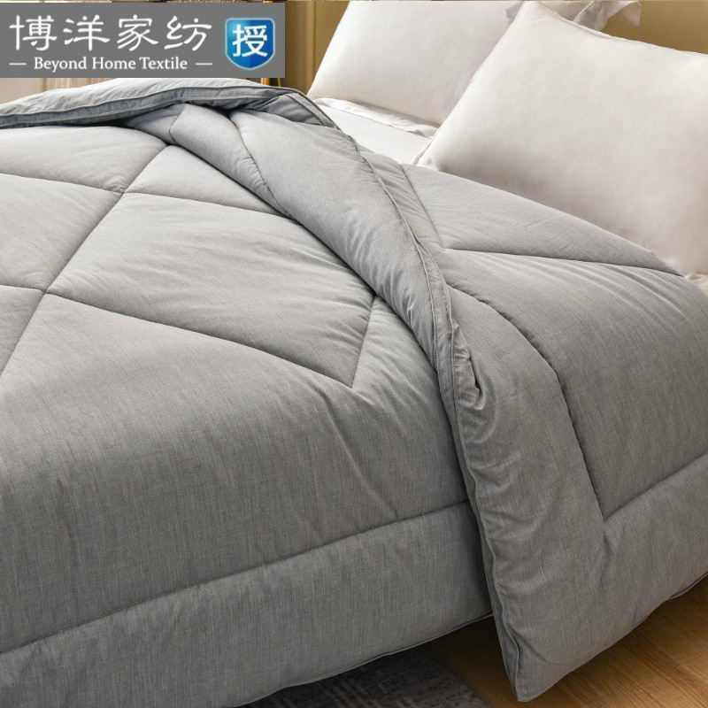 博洋家纺环保健康纤柔太极石棉纤维春秋四季被子助眠化纤被