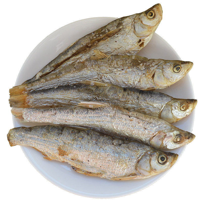 千岛湖白花鱼干干货炭烤渔家自晒整条淡水鱼水产干货特产包邮